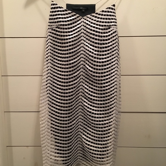 Jay Godfrey parsons sequin overlay Dress - Picture 5 of 8